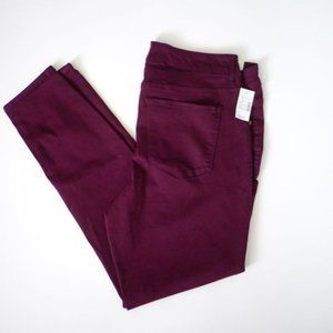 Maurices Medium plum jeggings